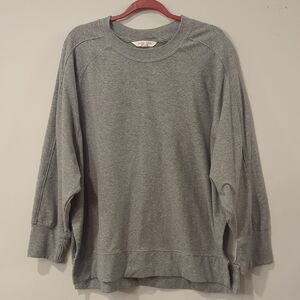 Earth Yoga Sweatshirt Gray Oversized size XL